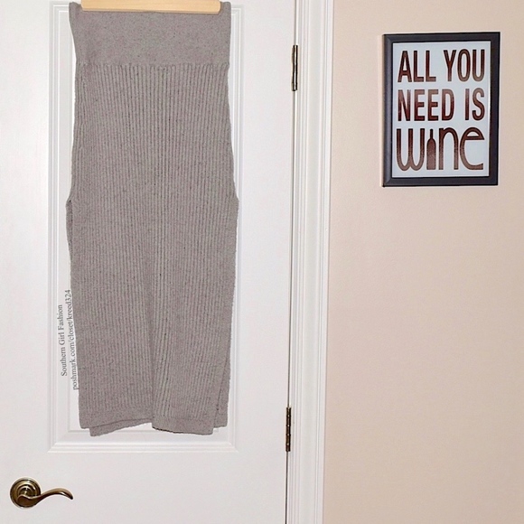 Free People Dresses & Skirts - FREE PEOPLE Maxi Skirt Intricate Long Draped Swing